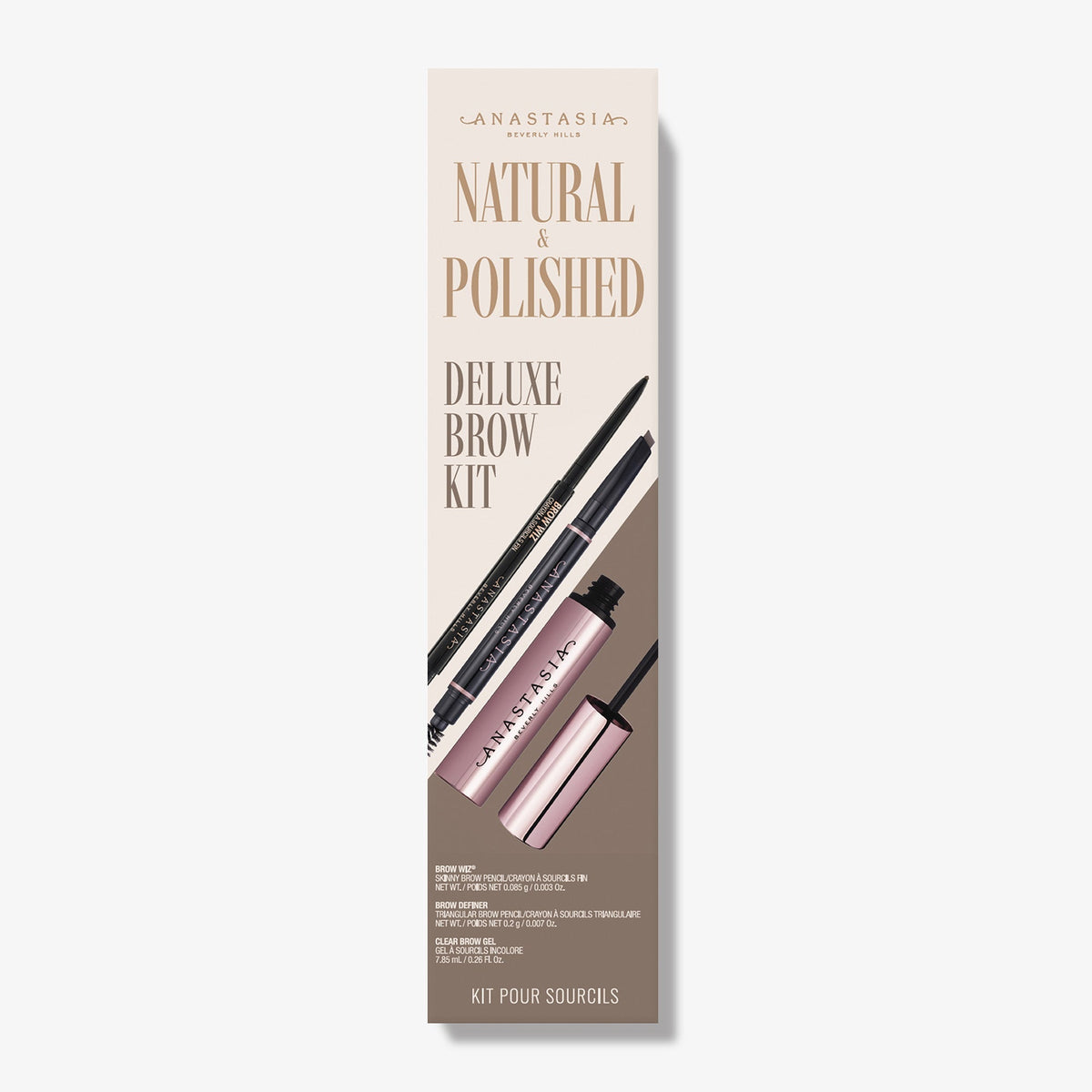 Anastasia Beverly Hills Natural & Polished Deluxe Brow Kit